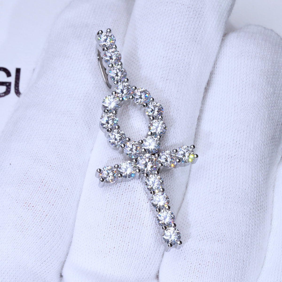 4.81 Carat VVS Moissanite Ankh Necklace – The GUU Shop
