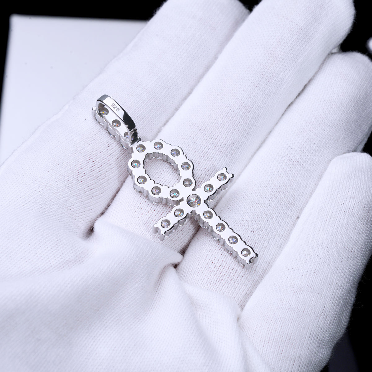 4.81 Carat VVS Moissanite Ankh Necklace – The GUU Shop