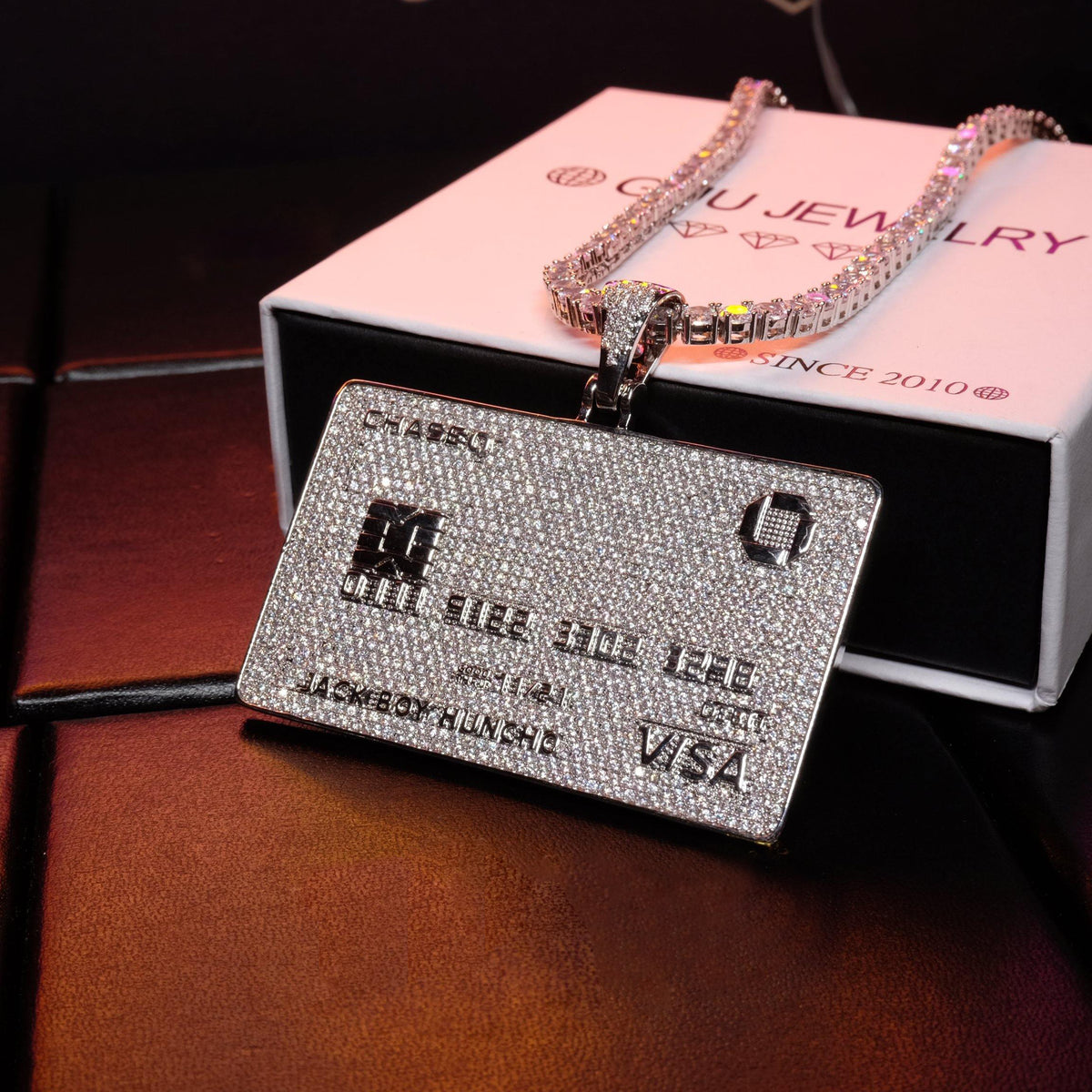 🔥New Credit Card Bank Card Iced Pendant – The GUU Shop