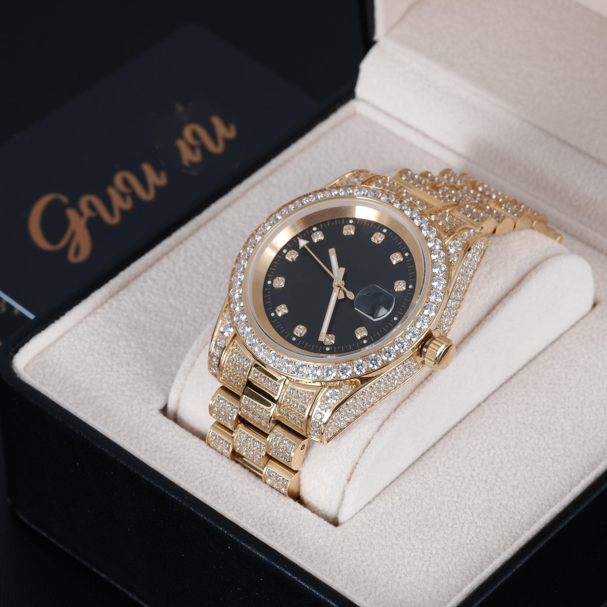 Brand Gu. Diamond Watch Diamond Gucci G-Chrono Watch for Men YA101309 101M Iced Out  main image 3