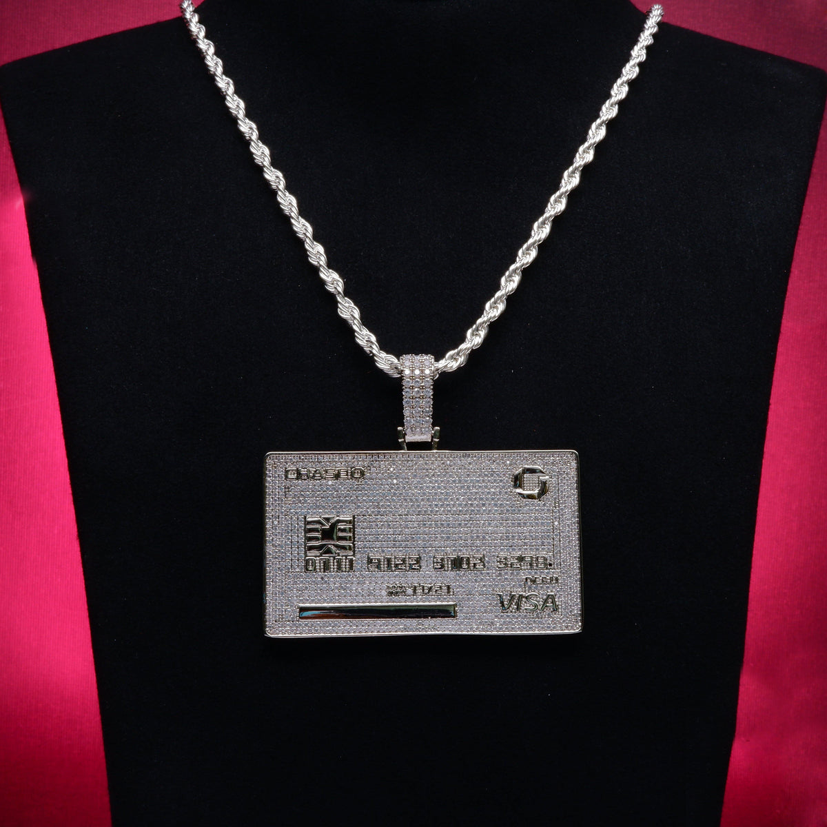 🔥New Credit Card Bank Card Iced Pendant – The GUU Shop