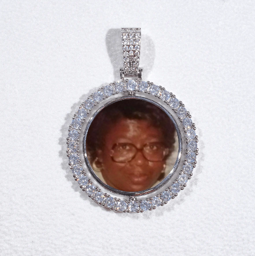 3D Spinning 2-Faced Custom Picture Pendant