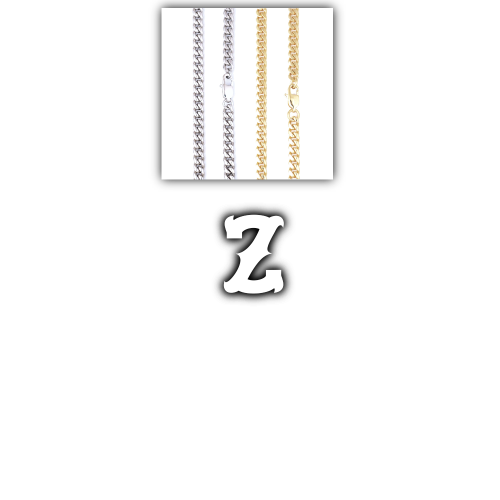 Custom Letters Freibeuter Font Necklace