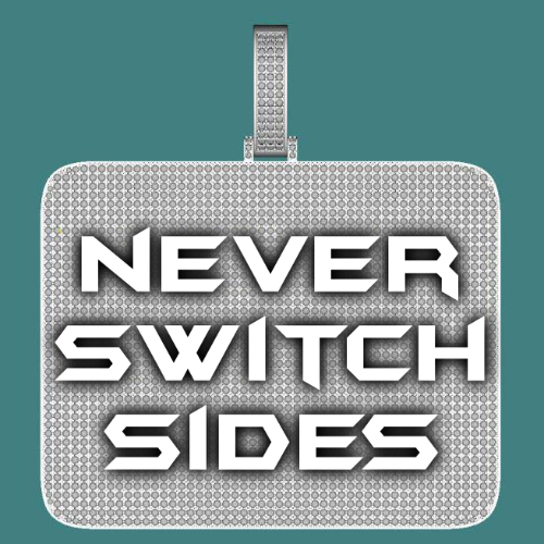 CUSTOM LETTER NECKLACE 3D BIG SQUARE