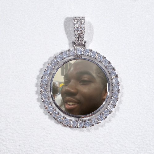 3D Spinning 2-Faced Custom Picture Pendant
