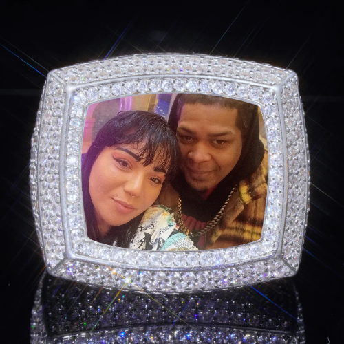 3D CUSTOM PICTURE ICED RING