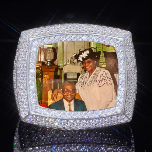 3D CUSTOM PICTURE ICED RING