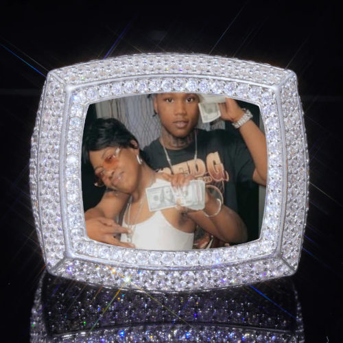 3D CUSTOM PICTURE ICED RING