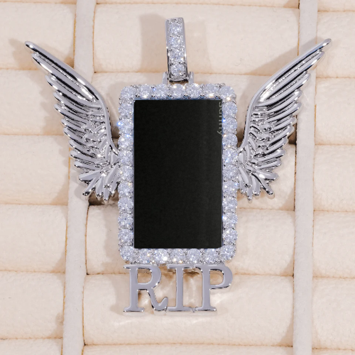 RIP WING 3D CUSTOM PICTURE PENDANT