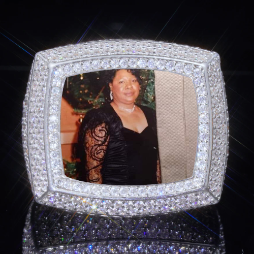 3D CUSTOM PICTURE ICED RING