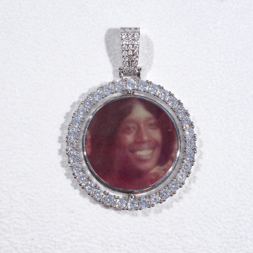 3D Spinning 2-Faced Custom Picture Pendant
