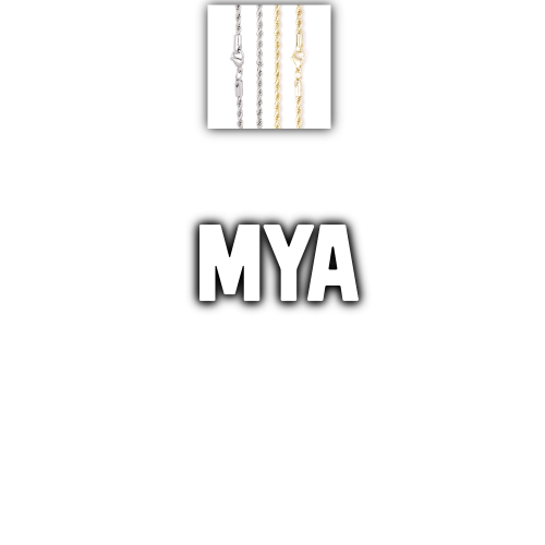 Custom Letters Baguette Two Layer Necklace