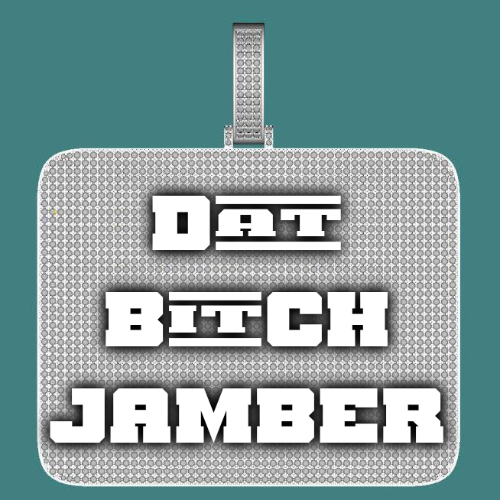 CUSTOM LETTER NECKLACE 3D BIG SQUARE