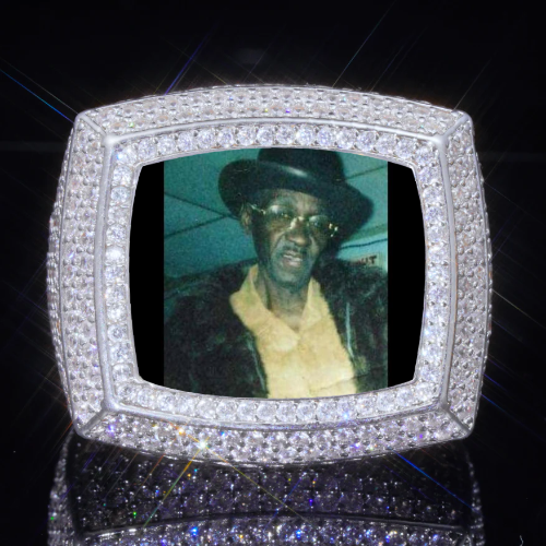 3D CUSTOM PICTURE ICED RING