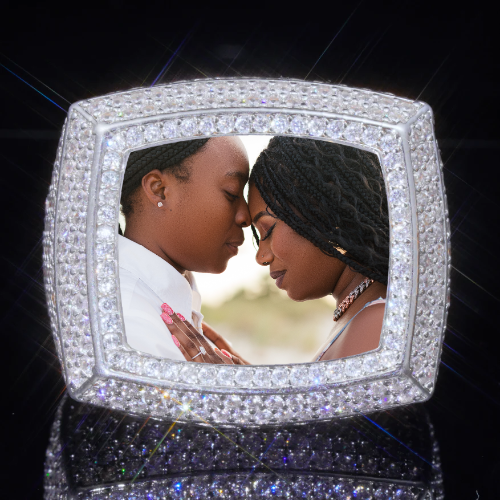 3D CUSTOM PICTURE ICED RING