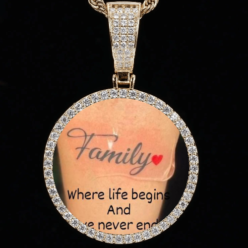 CUSTOM PICTURE PENDANT STYLE-1