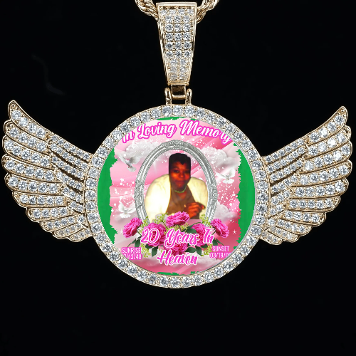 CUSTOM PICTURE PENDANT STYLE-4