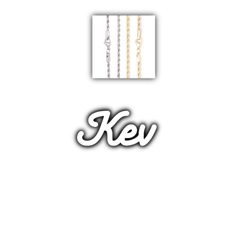 Script Custom Letter Necklace