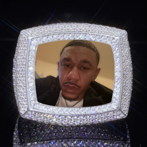 3D CUSTOM PICTURE ICED RING
