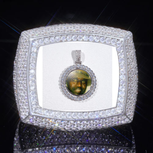 3D CUSTOM PICTURE ICED RING