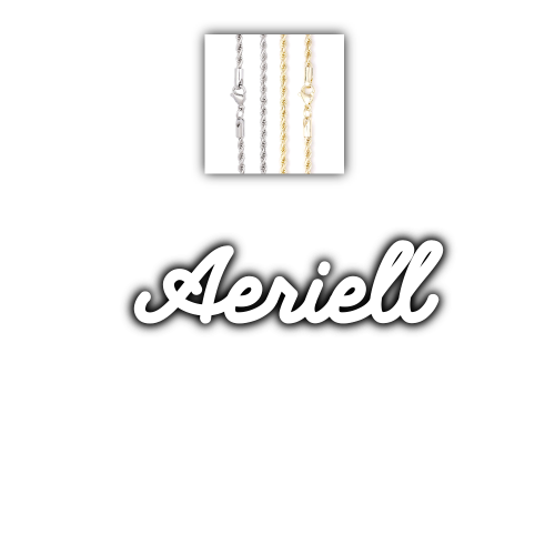 Script Custom Letter Necklace