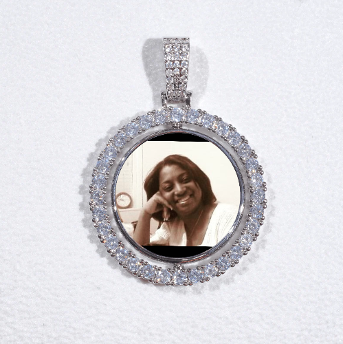 3D Spinning 2-Faced Custom Picture Pendant