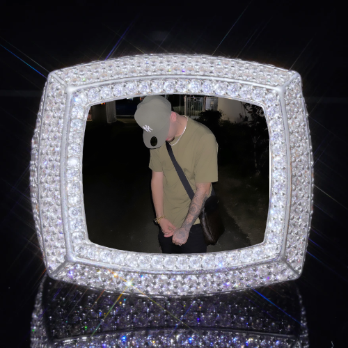 3D CUSTOM PICTURE ICED RING