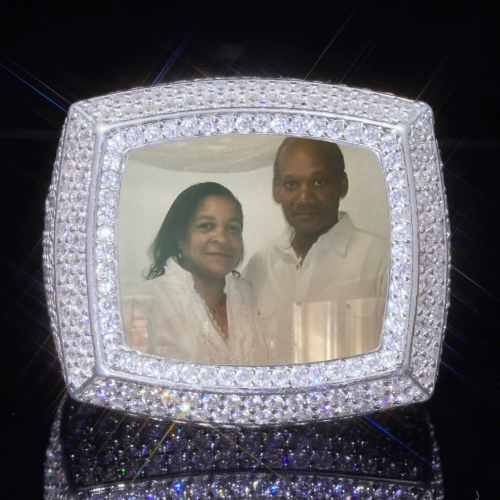 3D CUSTOM PICTURE ICED RING