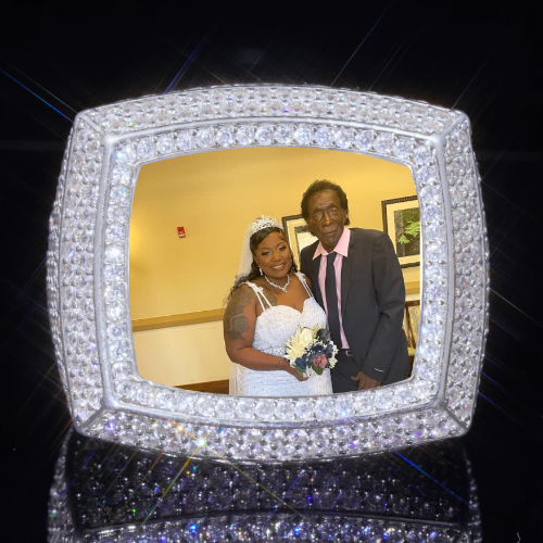 3D CUSTOM PICTURE ICED RING
