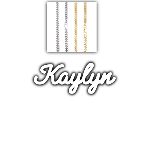 Script Custom Letter Necklace