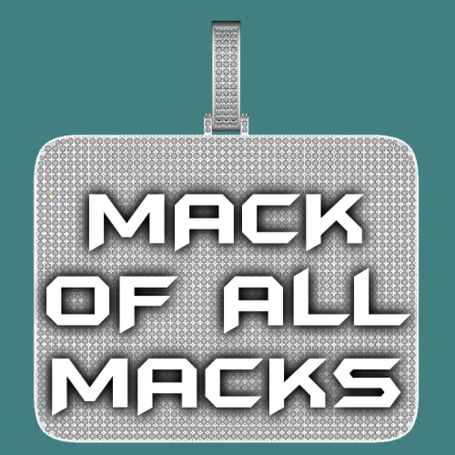 CUSTOM LETTER NECKLACE 3D BIG SQUARE