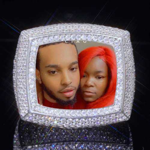 3D CUSTOM PICTURE ICED RING