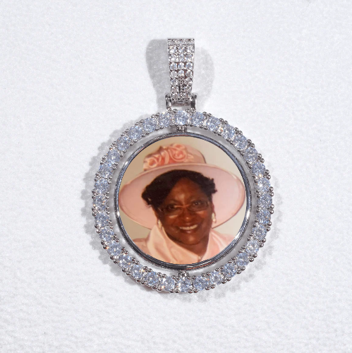 3D Spinning 2-Faced Custom Picture Pendant