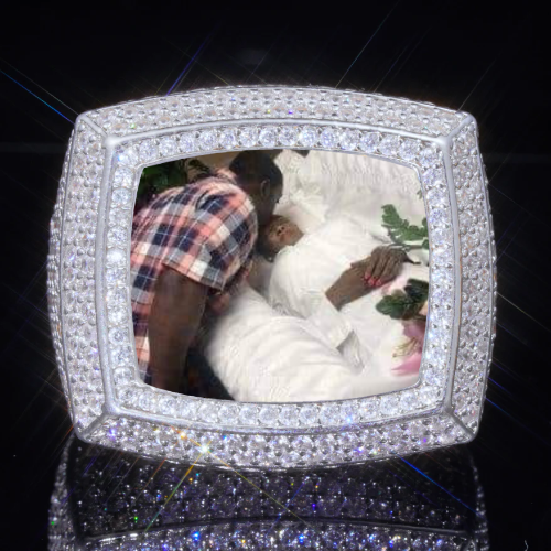 3D CUSTOM PICTURE ICED RING