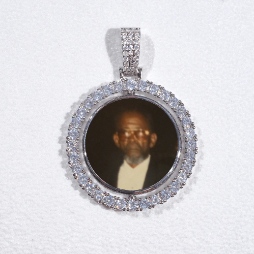 3D Spinning 2-Faced Custom Picture Pendant