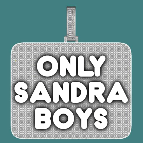 CUSTOM LETTER NECKLACE 3D BIG SQUARE