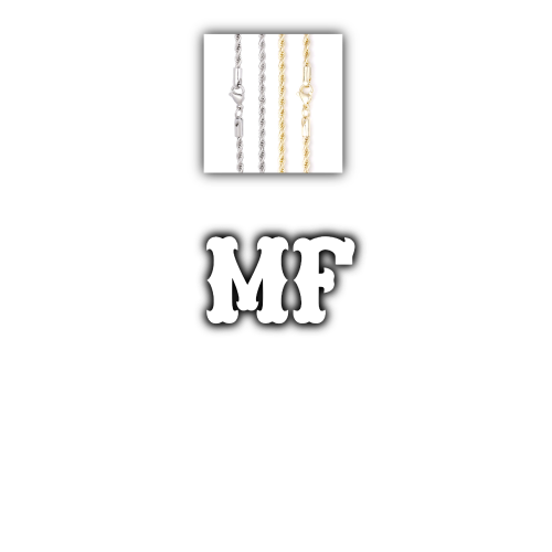 Custom Letters Freibeuter Font Necklace