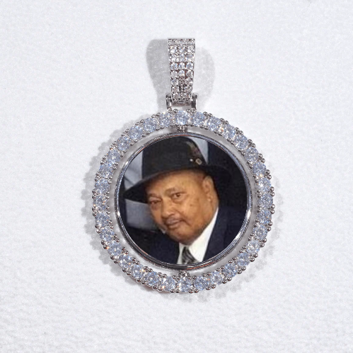 3D Spinning 2-Faced Custom Picture Pendant