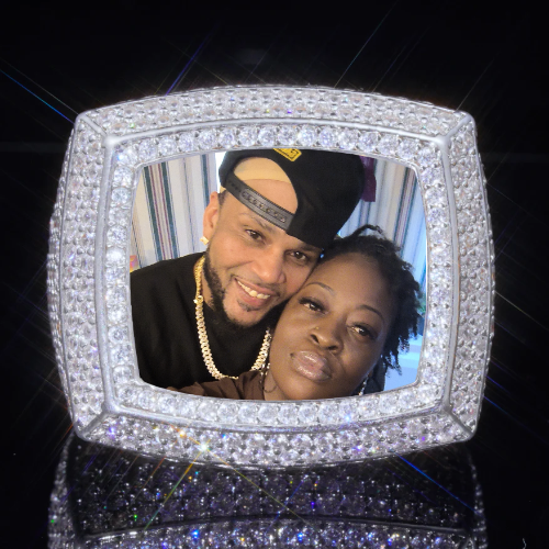 3D CUSTOM PICTURE ICED RING
