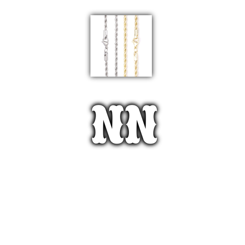 Custom Letters Freibeuter Font Necklace