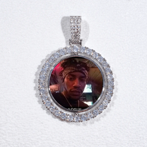 3D Spinning 2-Faced Custom Picture Pendant