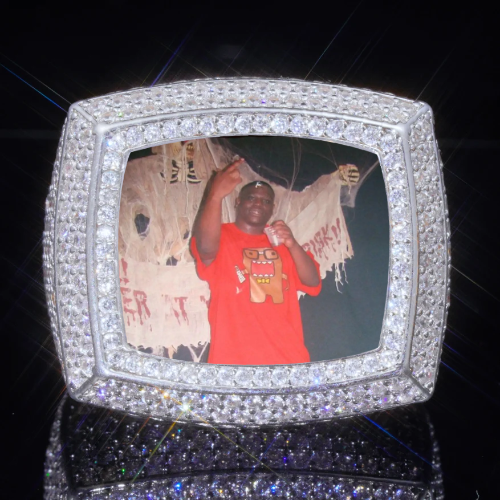 3D CUSTOM PICTURE ICED RING
