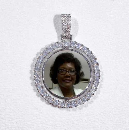 3D Spinning 2-Faced Custom Picture Pendant