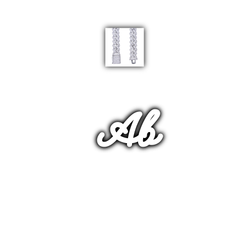 Script Custom Letter Necklace