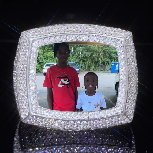 3D CUSTOM PICTURE ICED RING