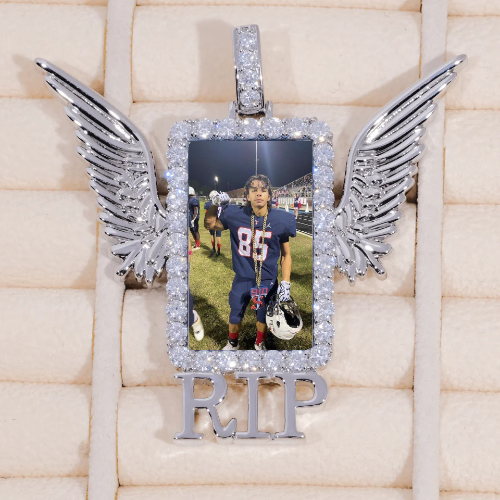 RIP WING 3D CUSTOM PICTURE PENDANT