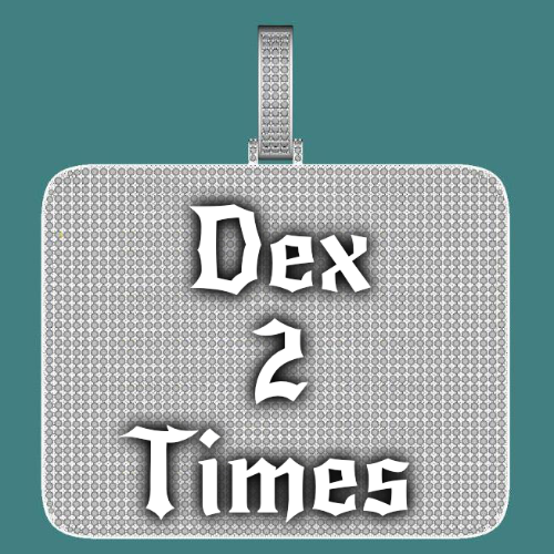 CUSTOM LETTER NECKLACE 3D BIG SQUARE