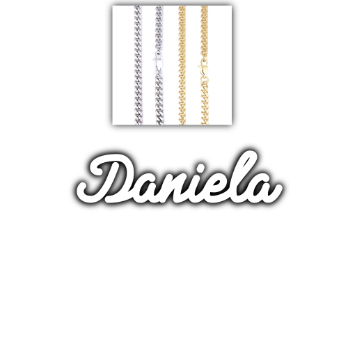 Script Custom Letter Necklace