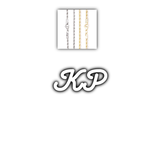 Script Custom Letter Necklace