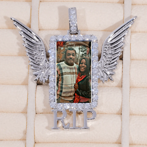 RIP WING 3D CUSTOM PICTURE PENDANT